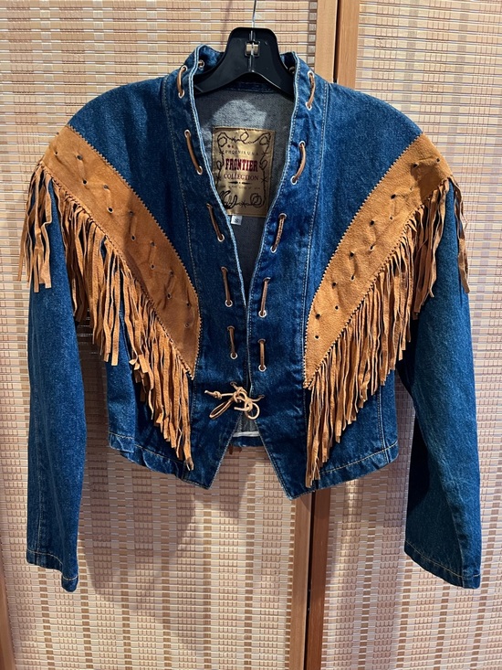 Phoenix USA Frontier Collection Jackets & Blazers - Frontier Collection vintage 1980’s denim jean western cropped jacket